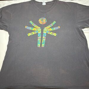 Men’s graphic tee for New Jersey Special Olympics, gray and pink tie-dye size XL